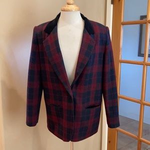 Sag Harbor women’s wool blend blazer size 10